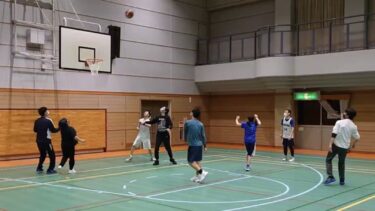 エンジョイバスケットボール@豊中市立障害福祉センターひまわり(2022.4.2)